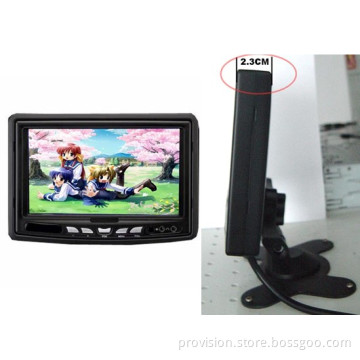 7&quot; headrest LCD monitor